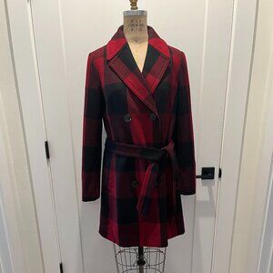 Banana Republic Wool Blend Coat, Med